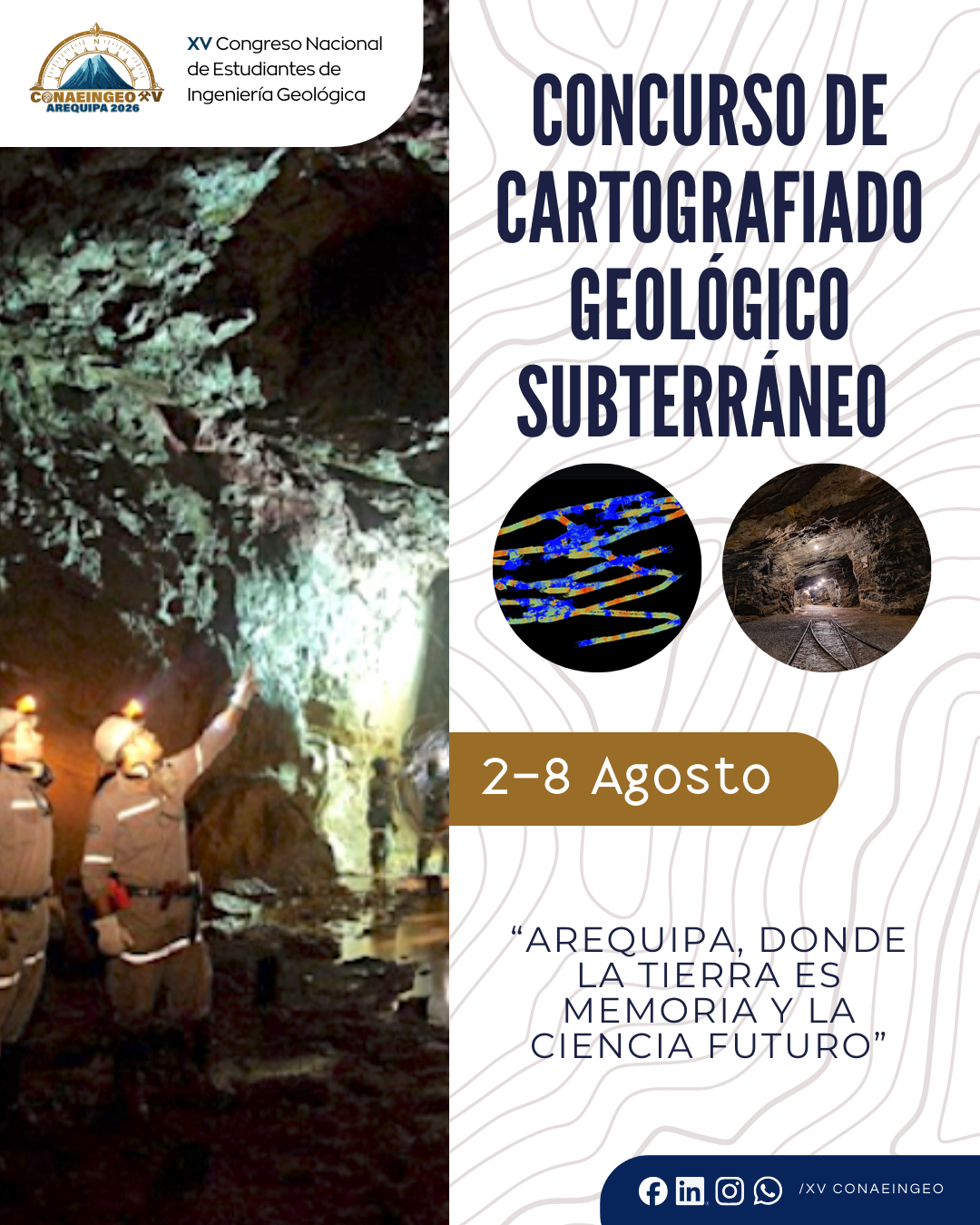 Flyer Cartografiado Geológico Subterráneo