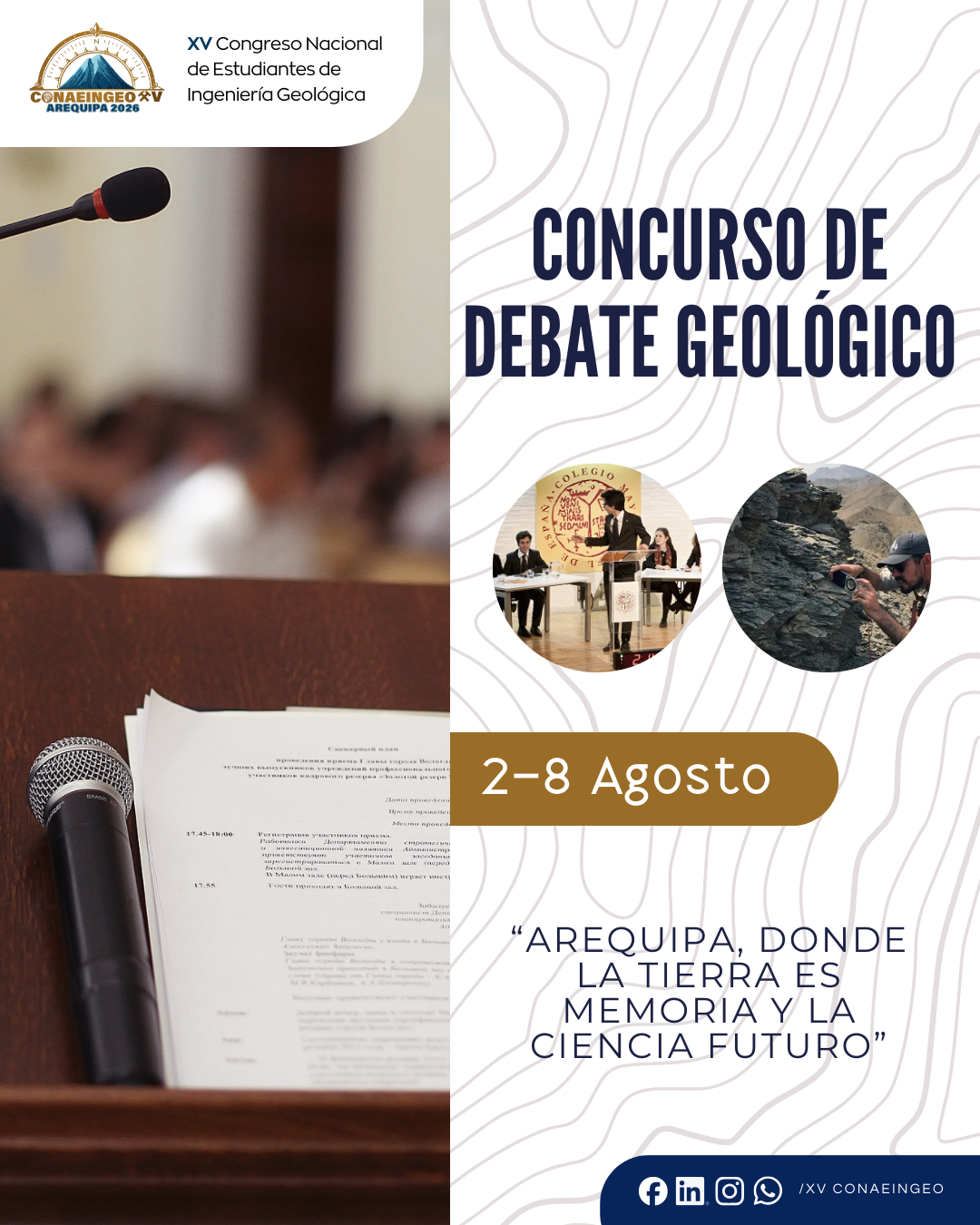 Flyer Debate Geológico